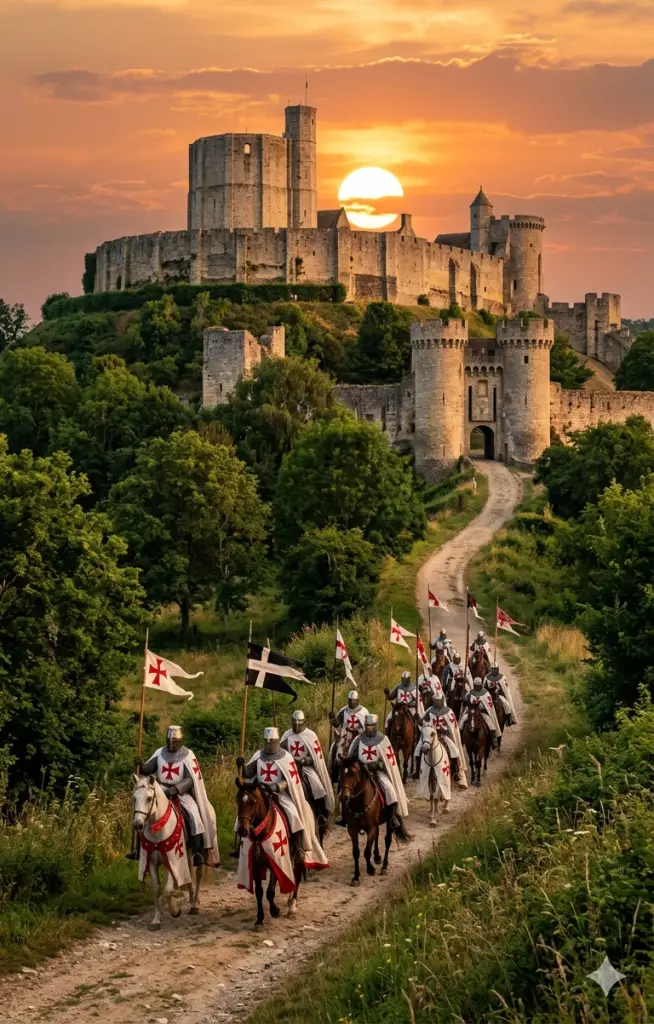 Le château de Gisors à l'époque des Templiers