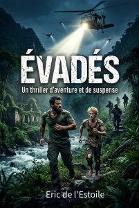 couverture de " Évadés" le nouveau thriller de Eric de l'Estoile